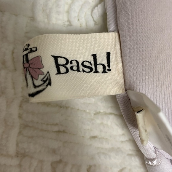 BEACH BASH Plum/Wine Flattering Ruched
Halter Top One Piece 
Swimsuit. 3X - Picture 9 of 10